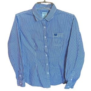 Panhandle Rough Stock Striped Button Up
